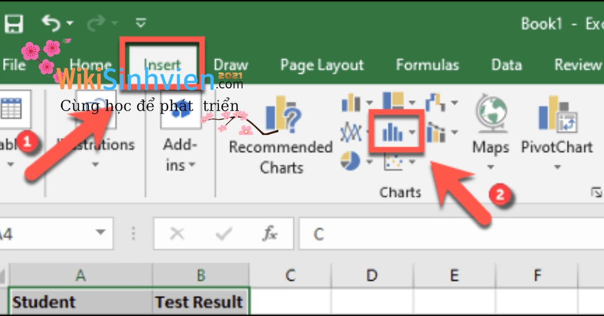 Cách Tạo Biểu Đồ Trong Excel